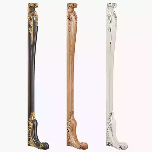 Classic pilaster 04 3D model