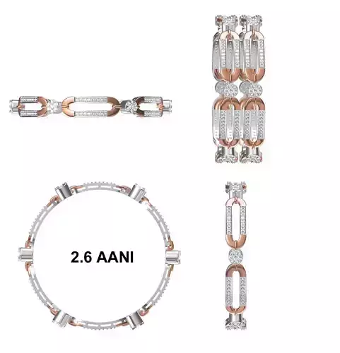 Bangle Bracelet STL JCD Details