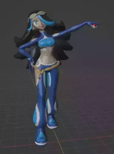 Shelly team aqua 3D print model