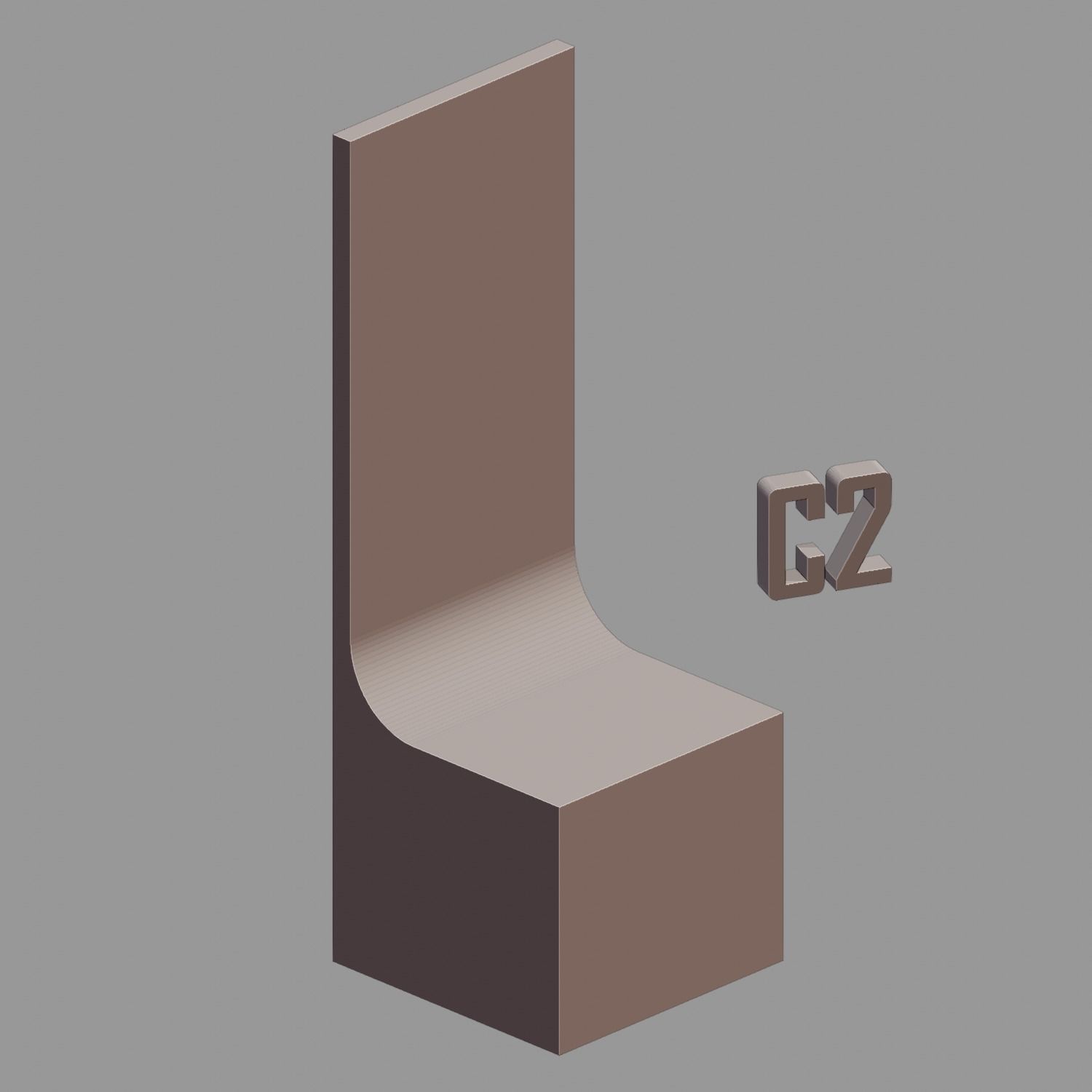 Display plinths with backdrop 3D print model_7