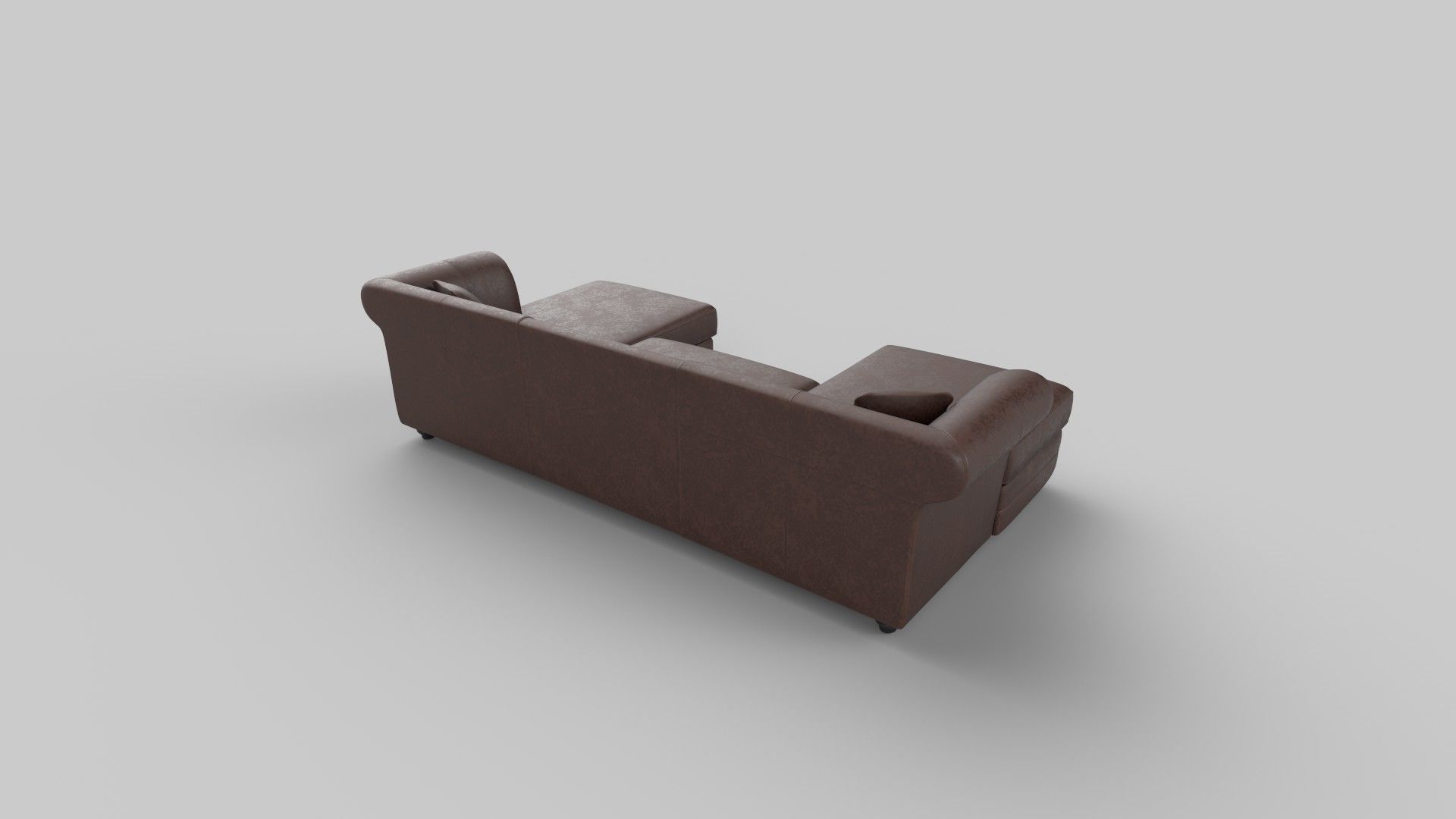 Sofa set 3D model_4
