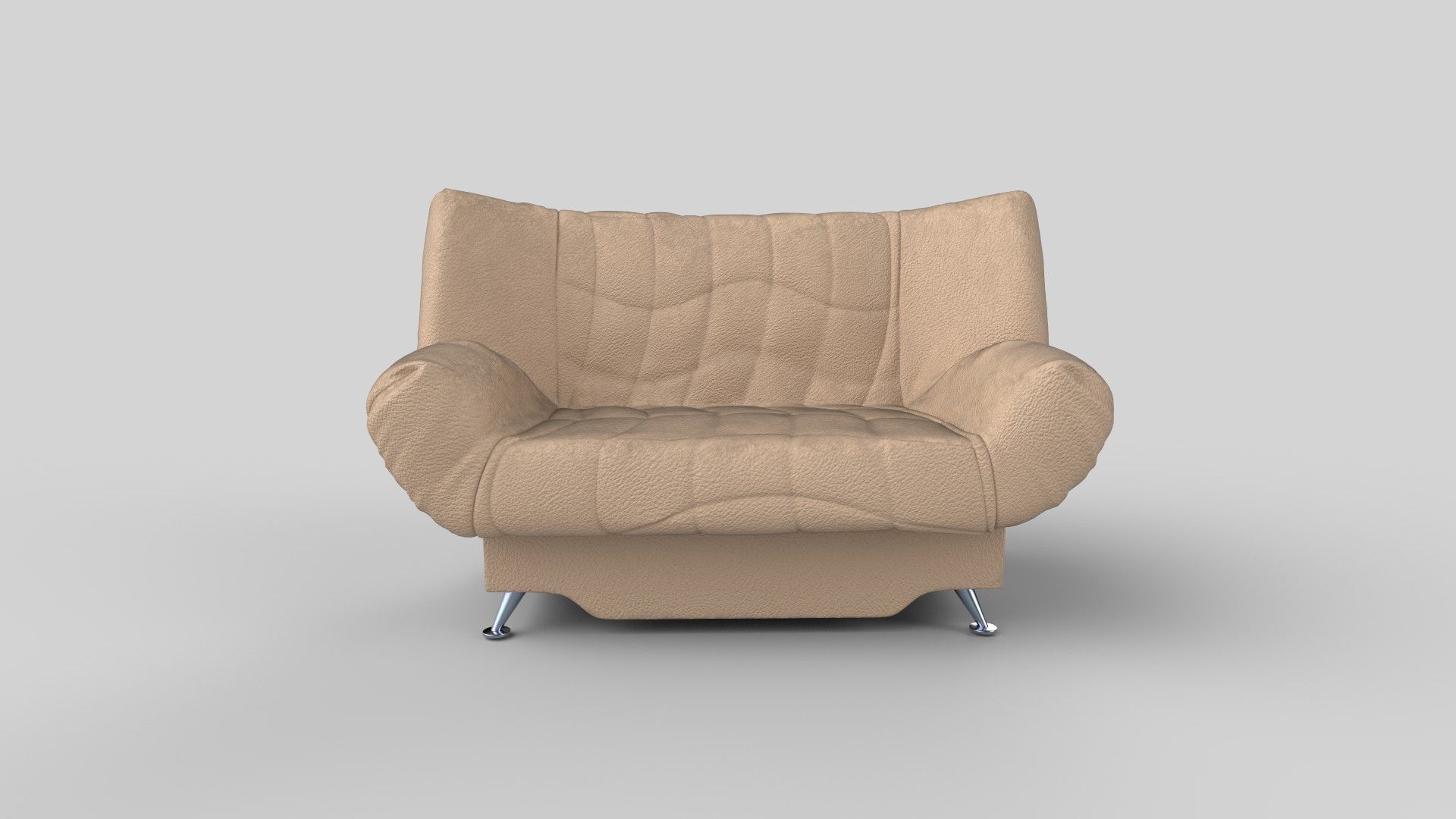 Single sofa 3D model_4