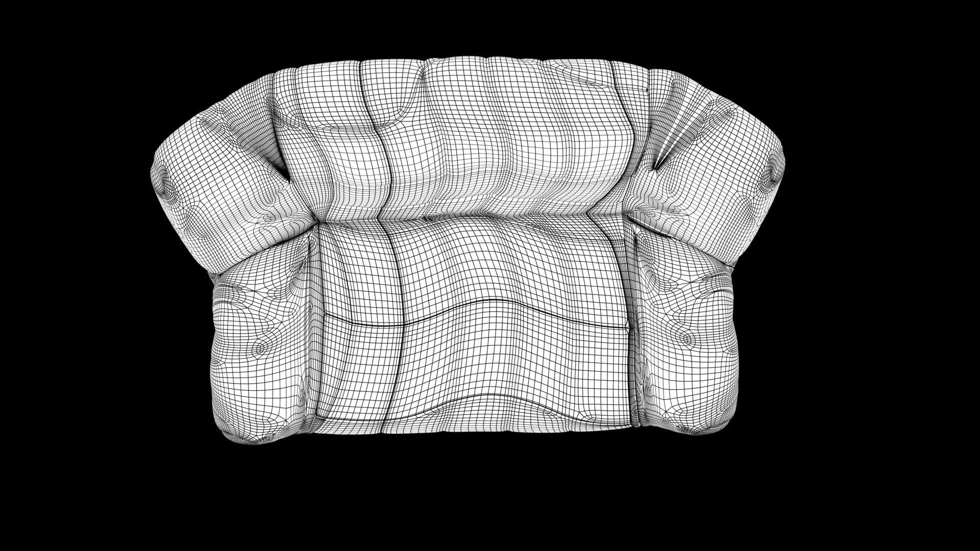 Single sofa 3D model_6