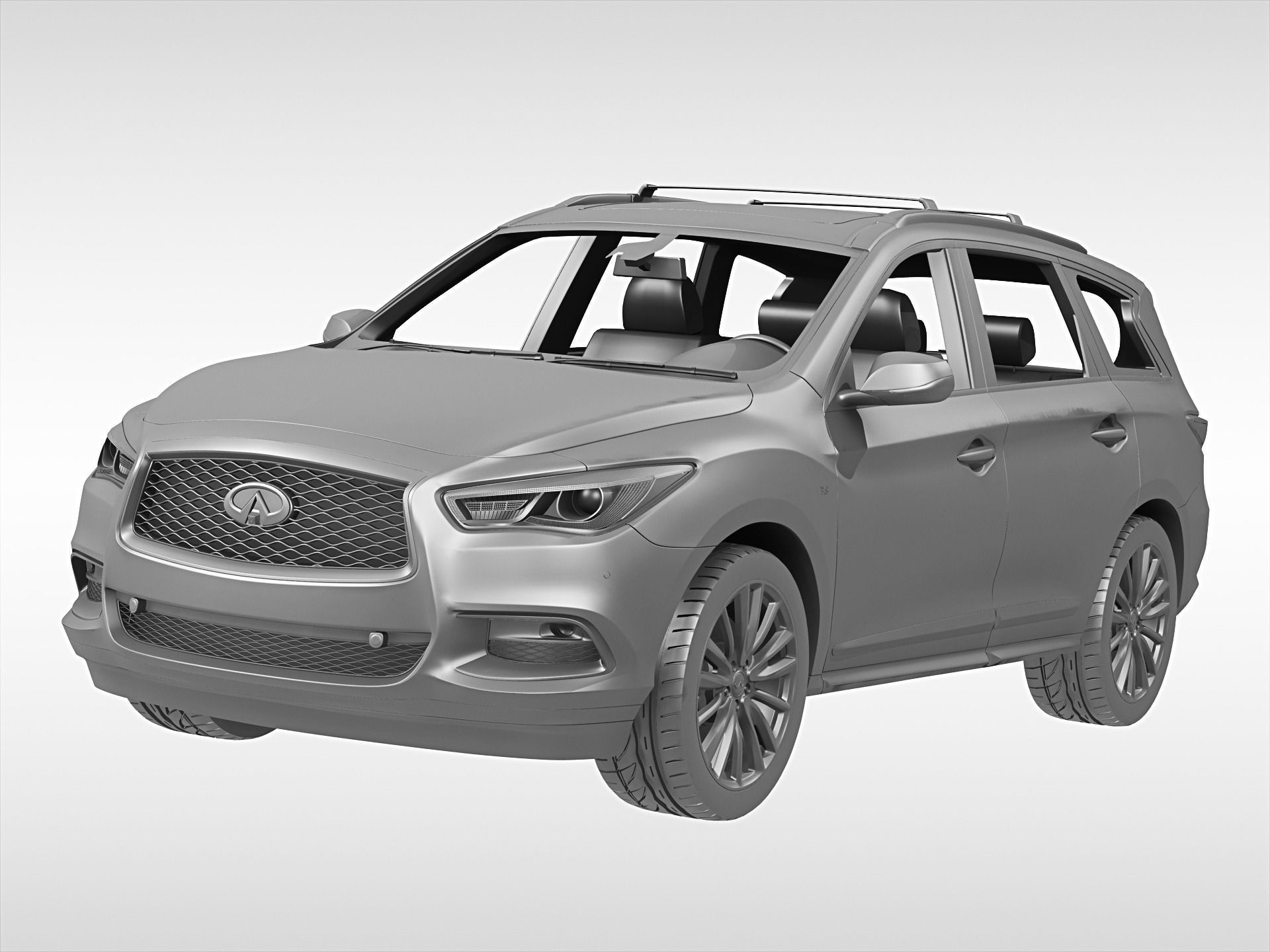 Infiniti QX60 2016 3D model_7