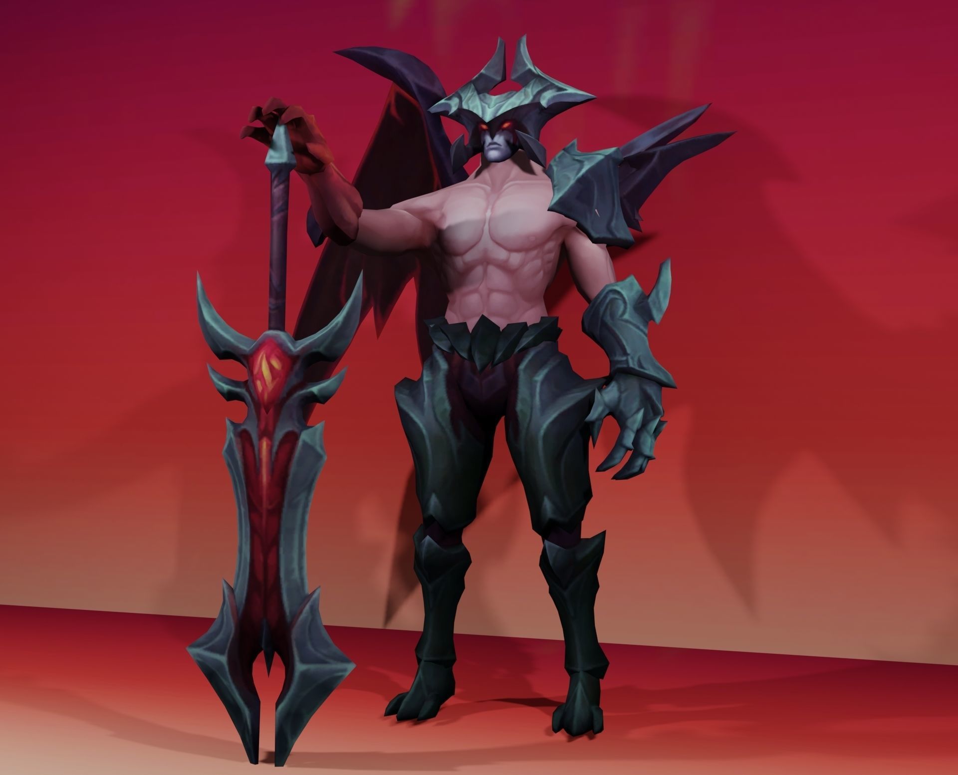 Demon 3D model_4