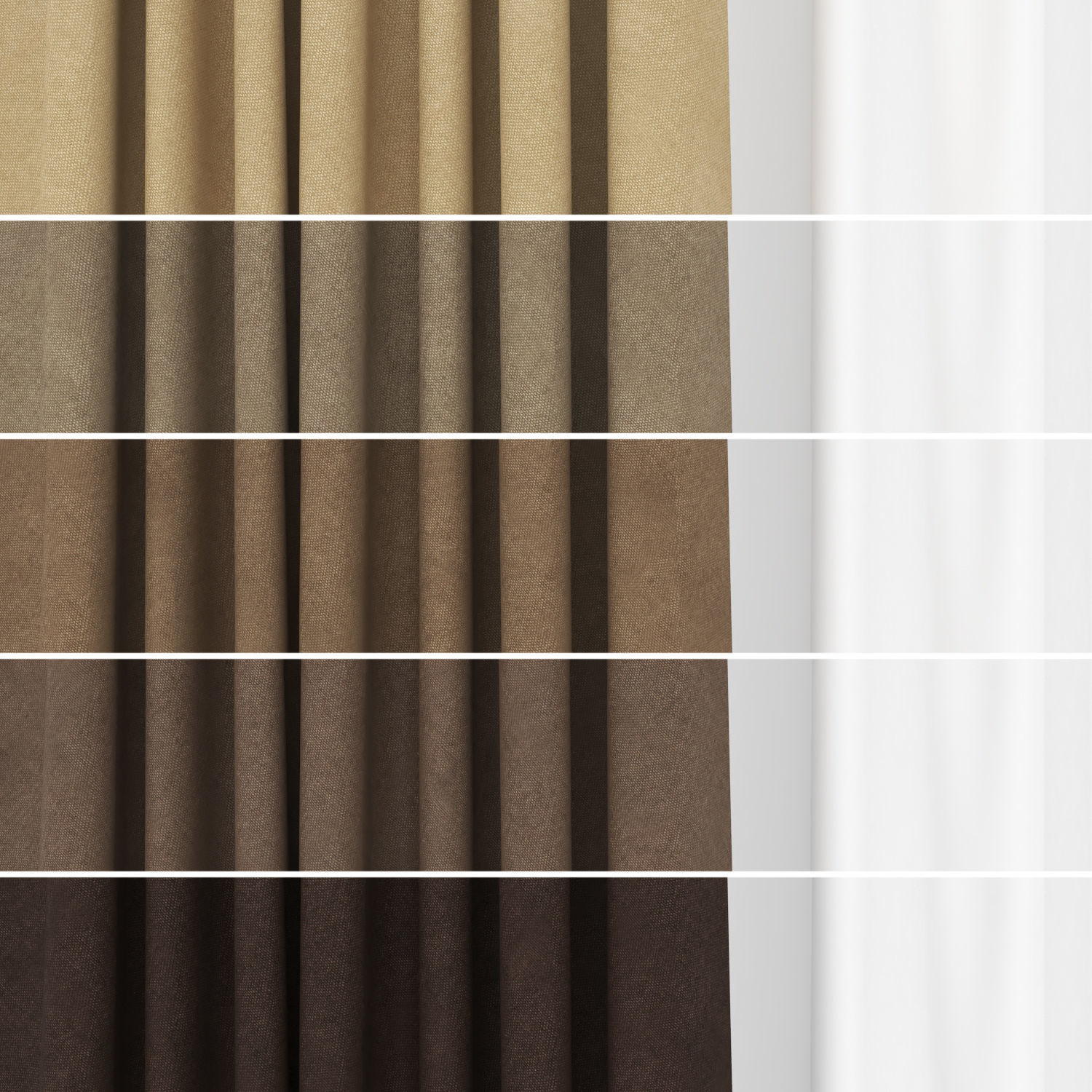 Curtain Adventage Set 1 3D model_1