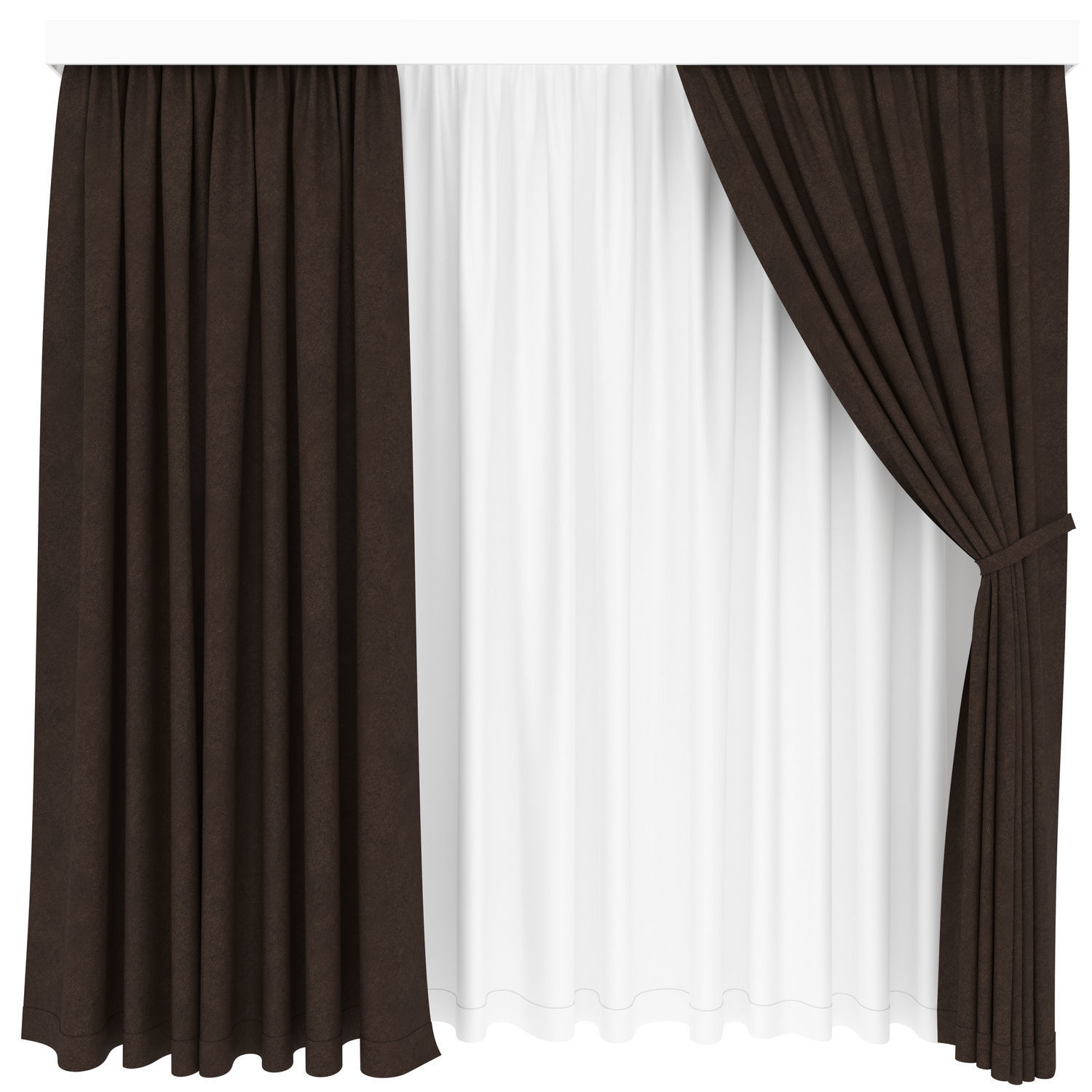 Curtain Adventage Set 1 3D model_6