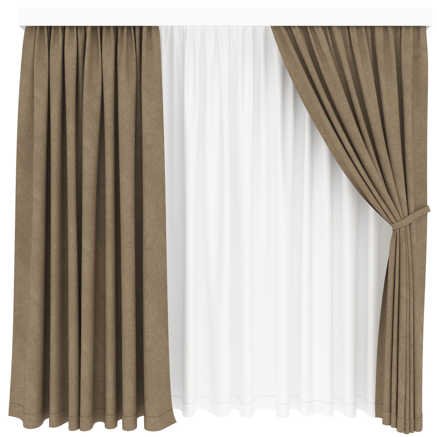Curtain Adventage Set 1 3D model_3