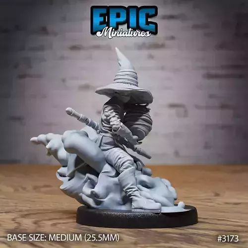 Hunters Guild Lizard Tamer Attack - DnD Tabletop Miniature Model