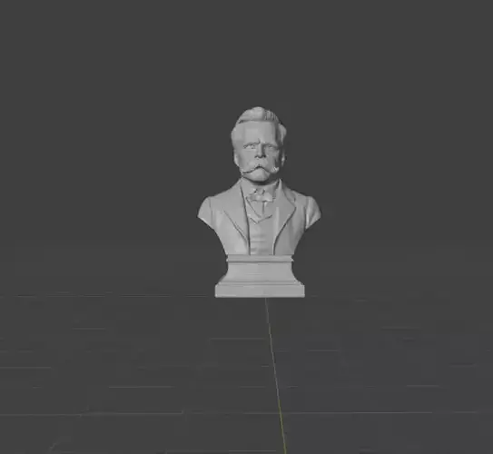 Friedrich Nietzsche  3D print model