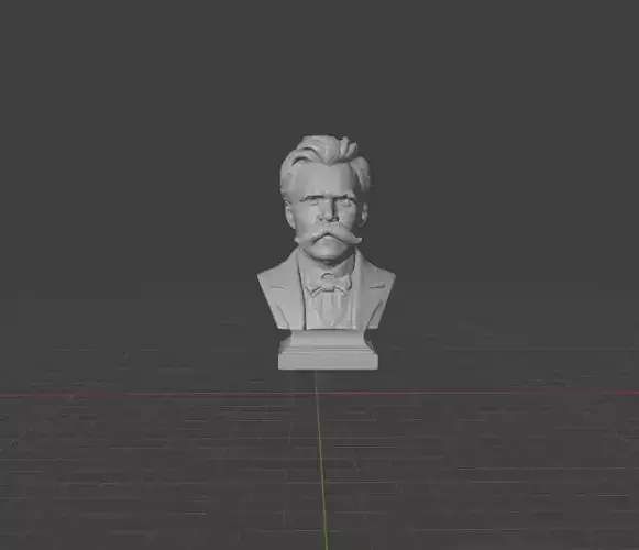 Friedrich Nietzsche  3D print model