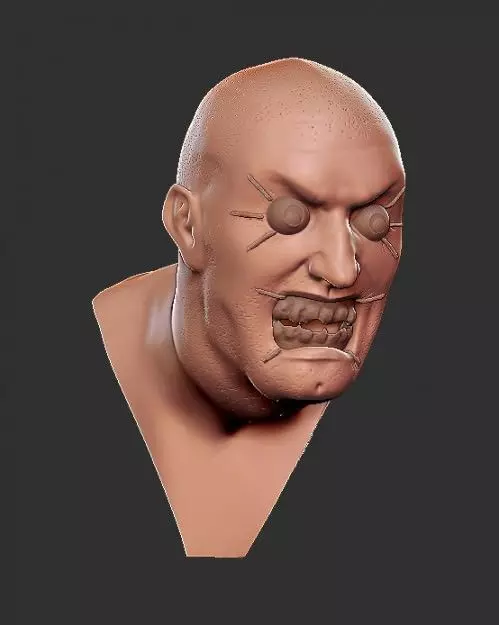 Lunatic Man 3D model_0