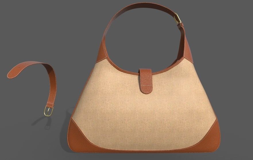 Bag Gucci 3D model_6