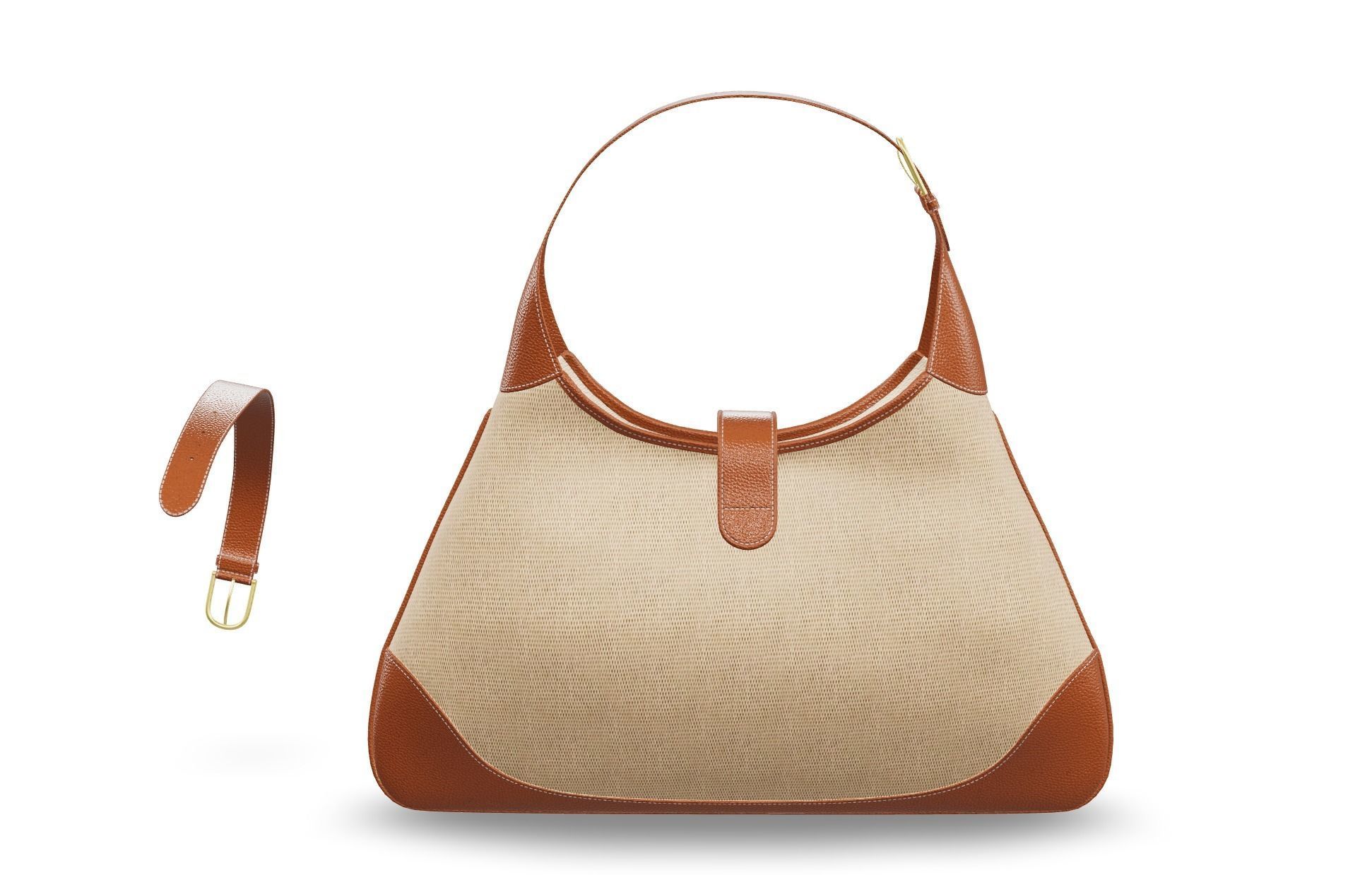 Bag Gucci 3D model_2