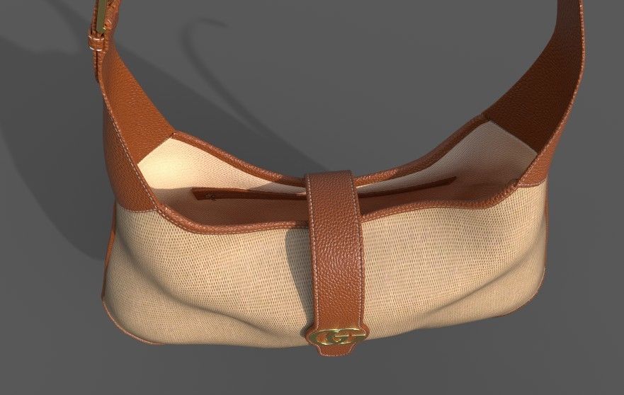 Bag Gucci 3D model_7