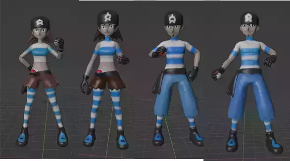 sbire team aqua 3D print model