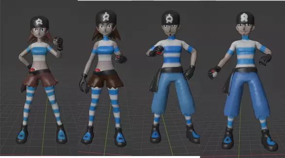 sbire team aqua 3D print model_0