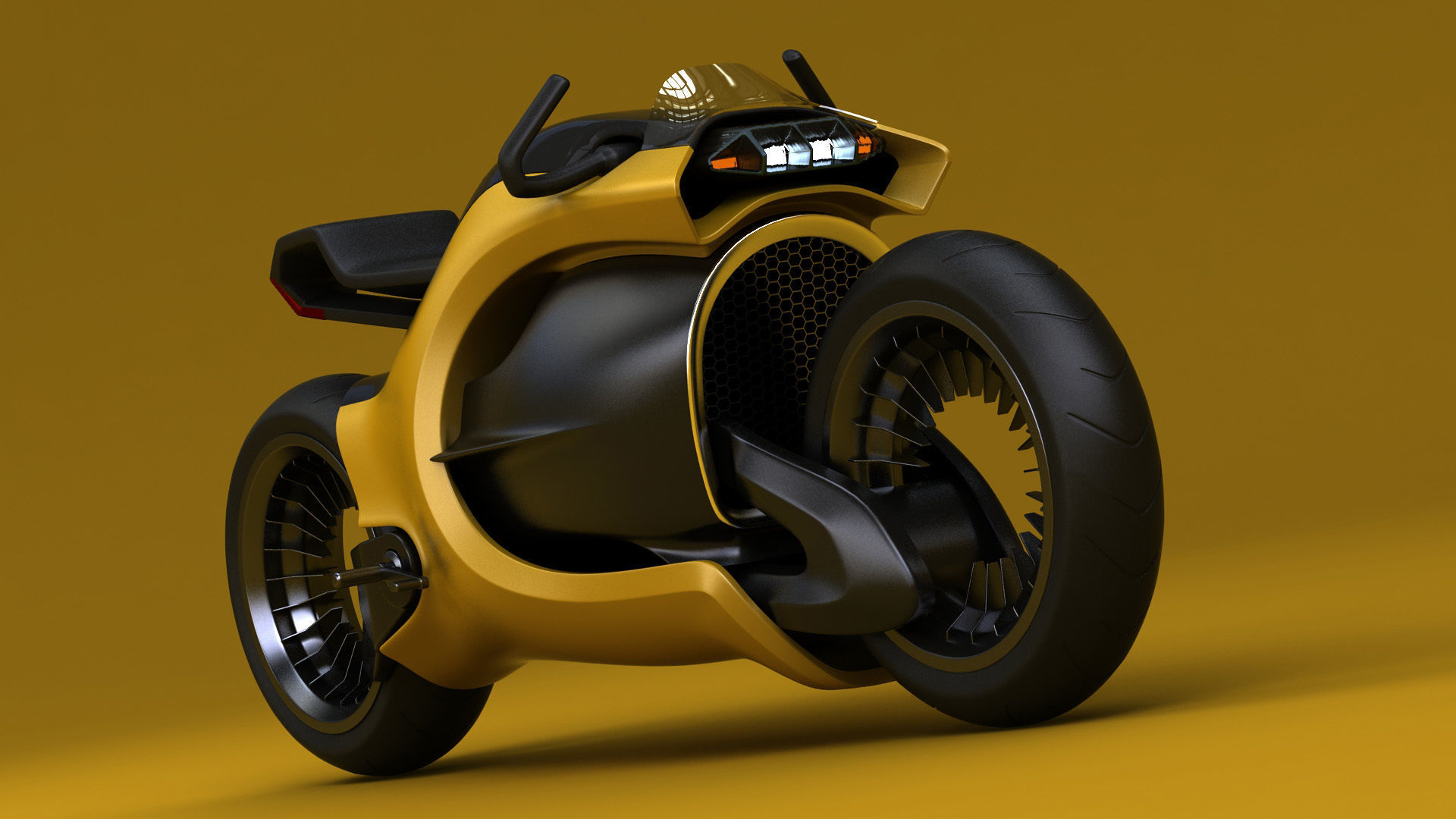 eBike Concept 3D model_4