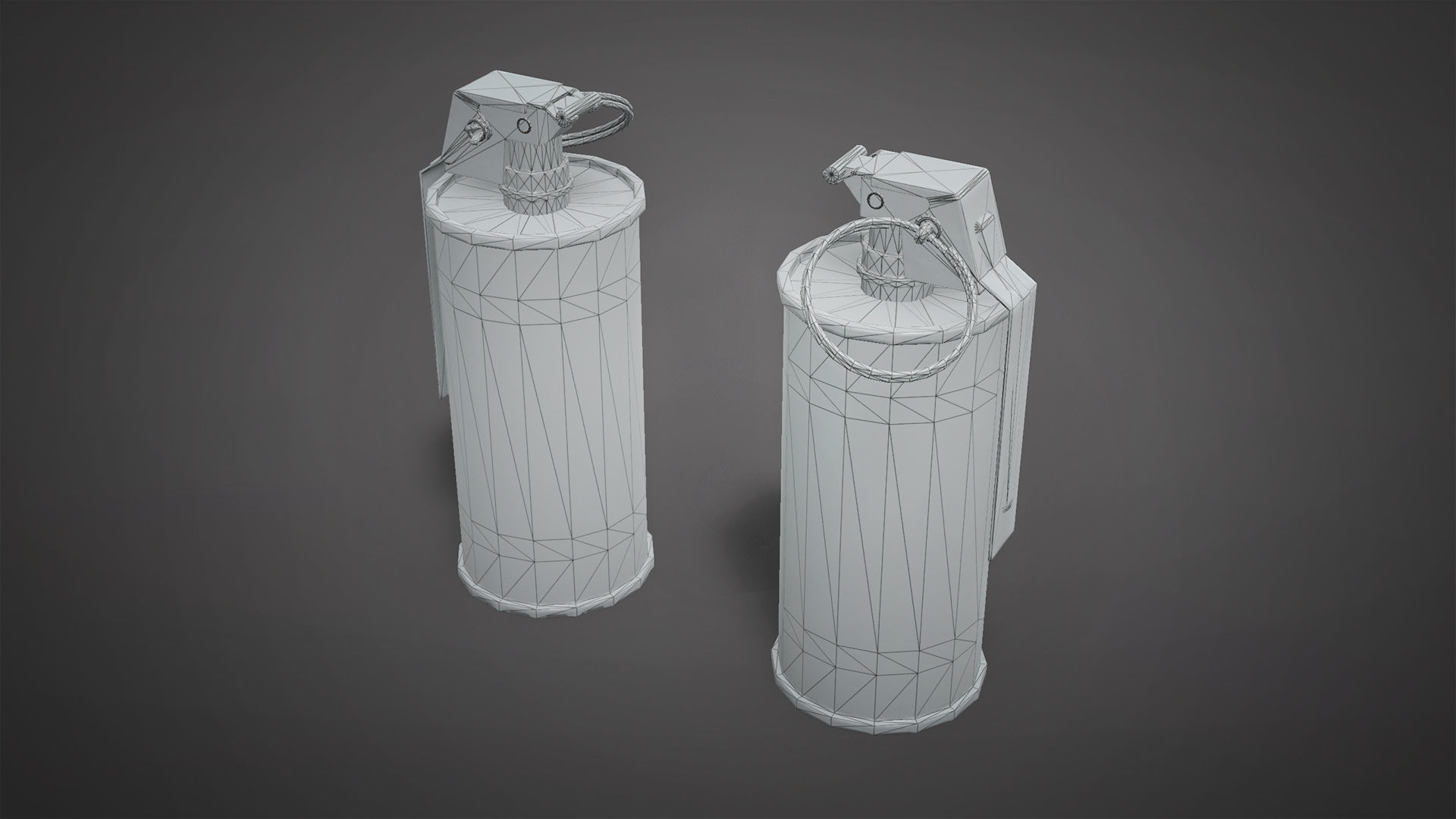 Defense Line Vol4 - Explosive Essentials Free low-poly 3D model_7