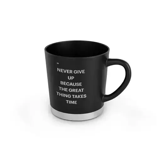 High-Quality Coffee Cup 3D Model