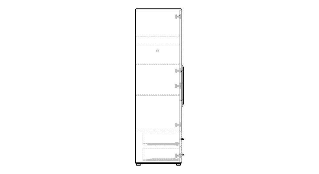 Clear Modular Wardrobe 2 m 3D model_27