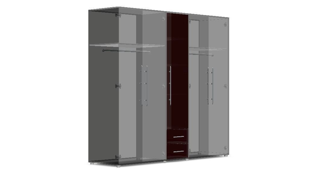 Clear Modular Wardrobe 2 m 3D model_21