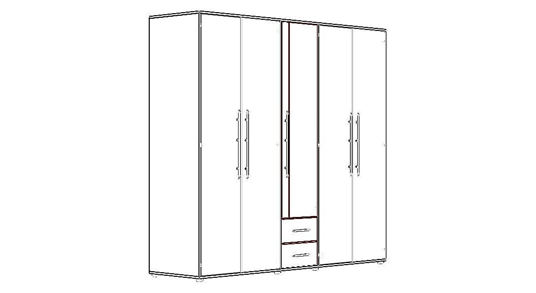 Clear Modular Wardrobe 2 m 3D model_18