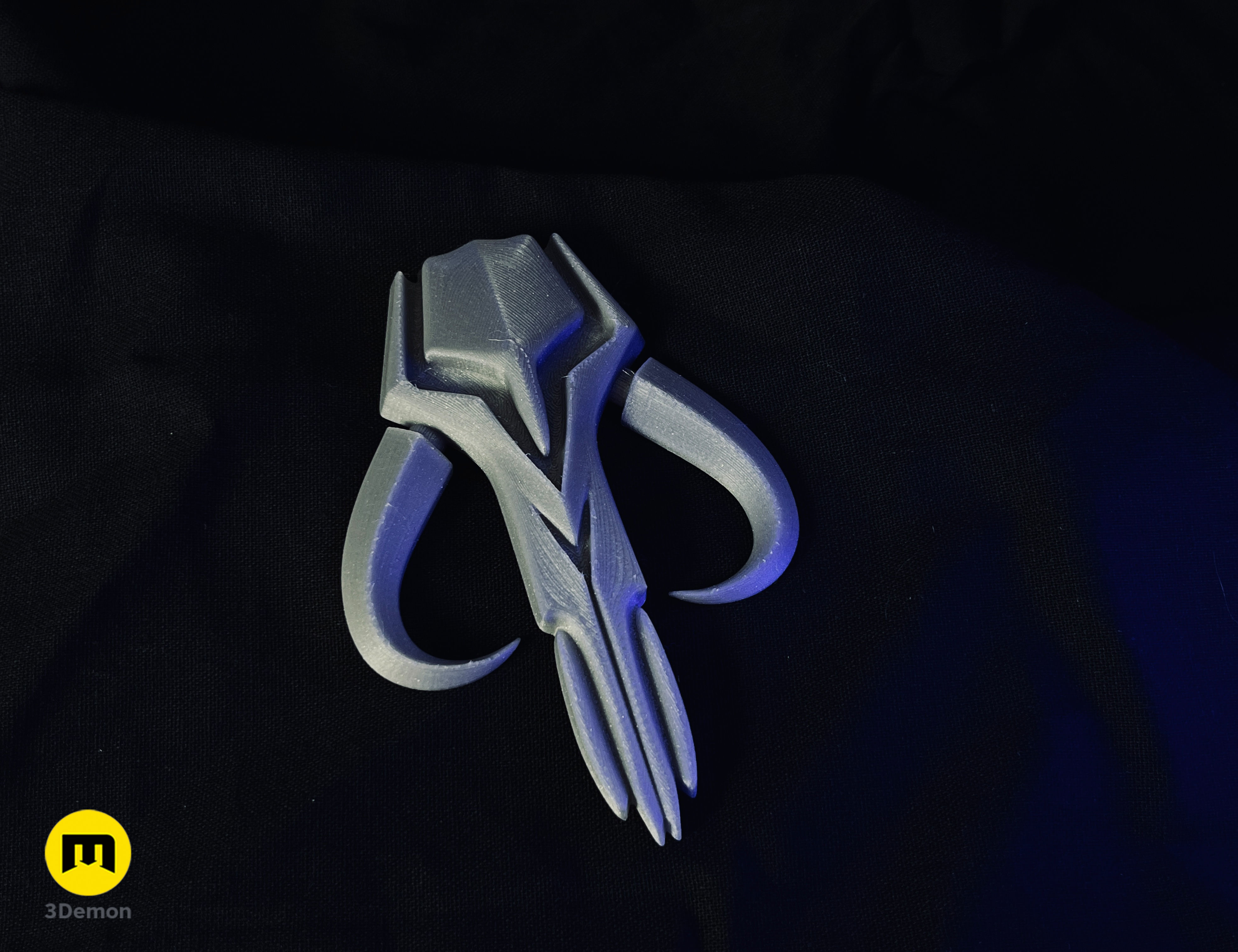 Mythosaur Sigil of Bo-Katan - The Mandalorian Free 3D print model_2