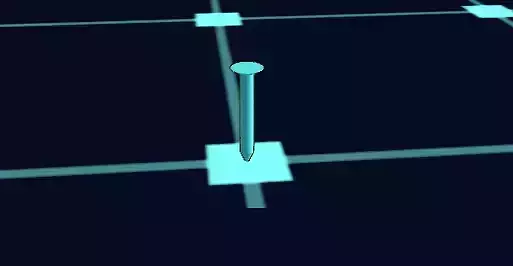  Screw and Hooks 3D Model