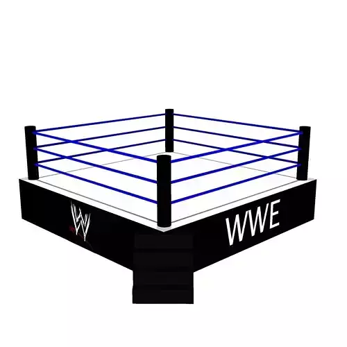 WWE Ring of Wrestling 3D Model Low-poly 3D model