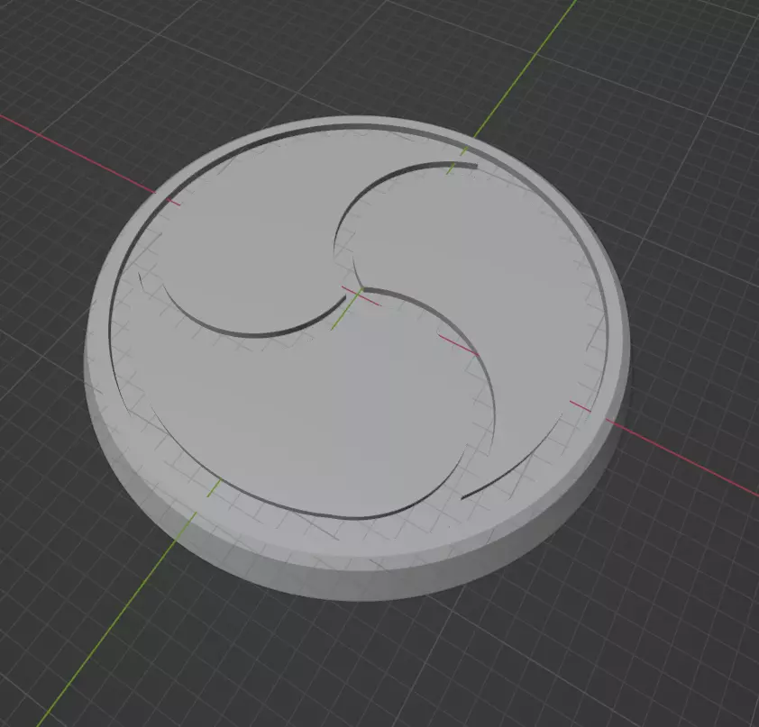 Samtaegeuk 28mm Miniature Base Free 3D print model_0