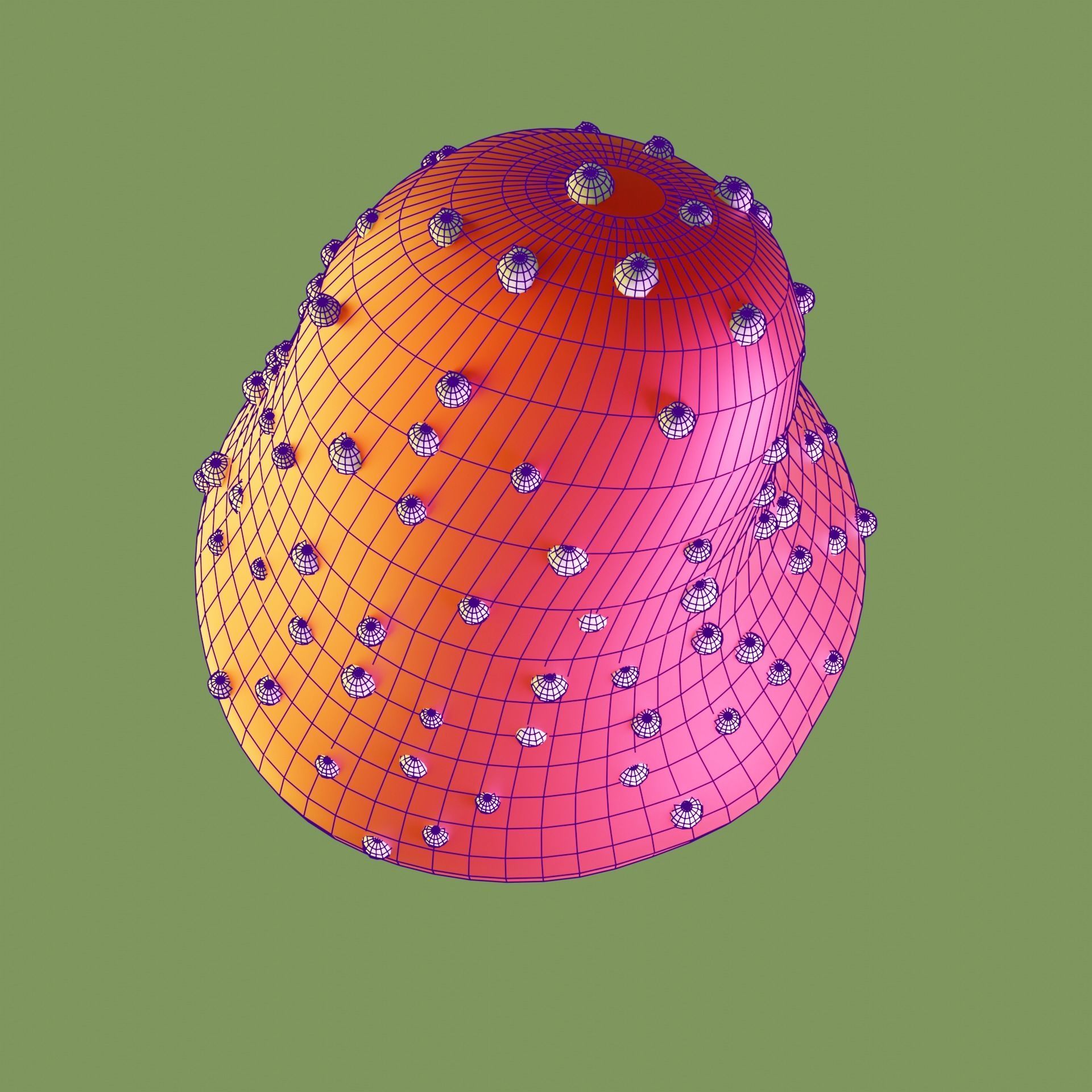 Magic mushrooms in the bottle 3D model_14