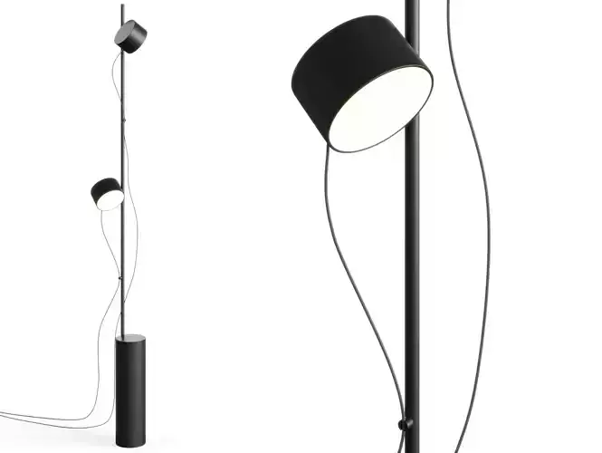 Post Floor lamp by Muuto
