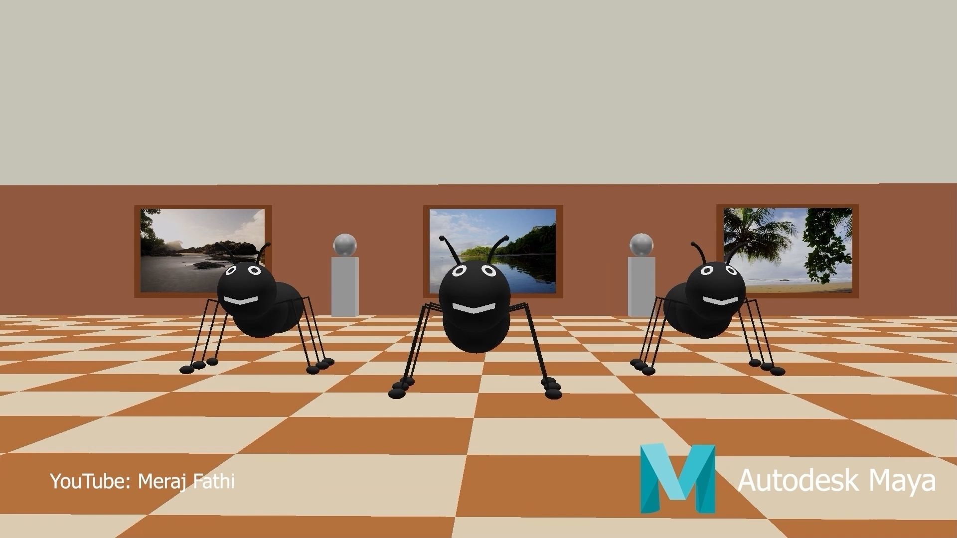 Ant 3D Model Low-poly 3D model_8