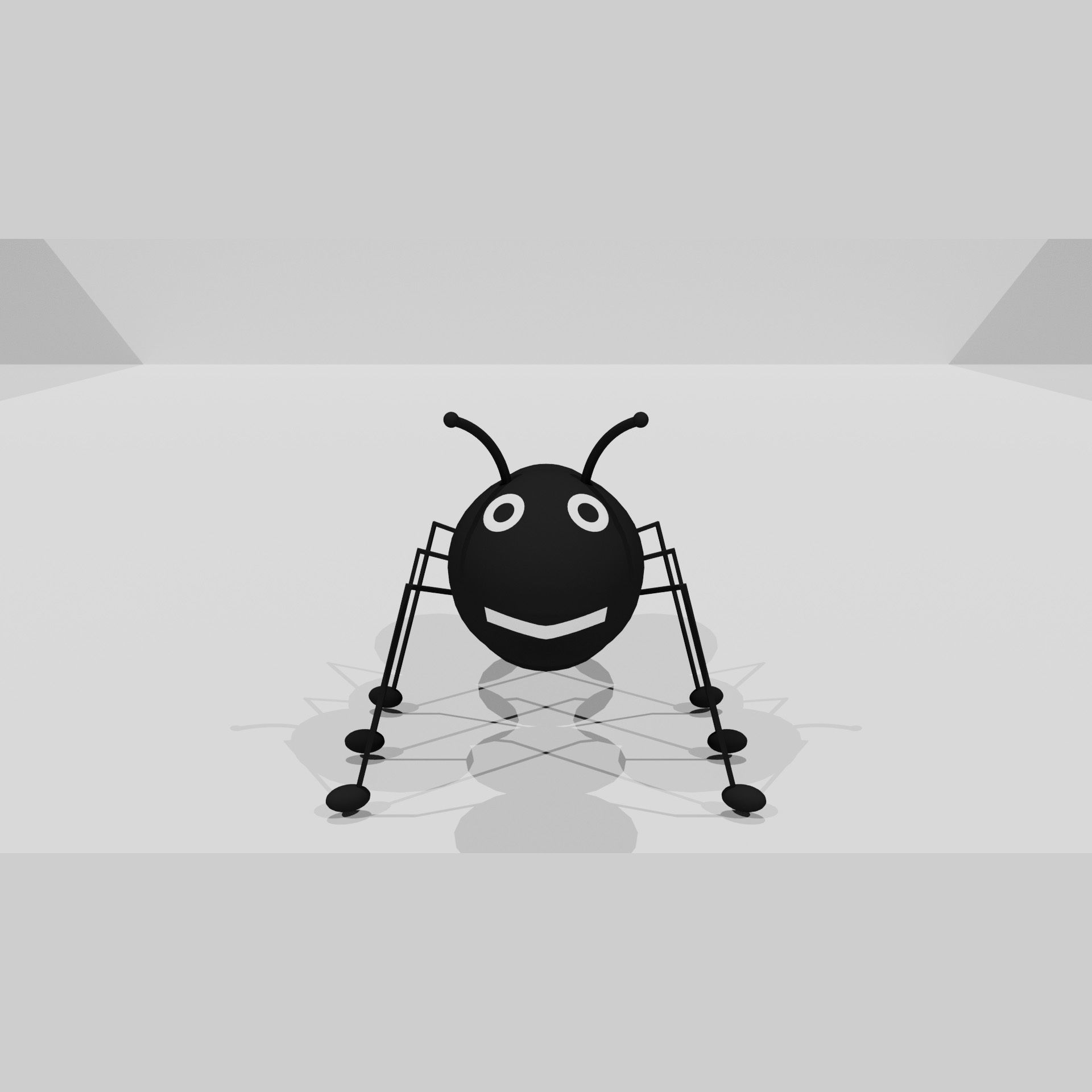 Ant 3D Model Low-poly 3D model_3
