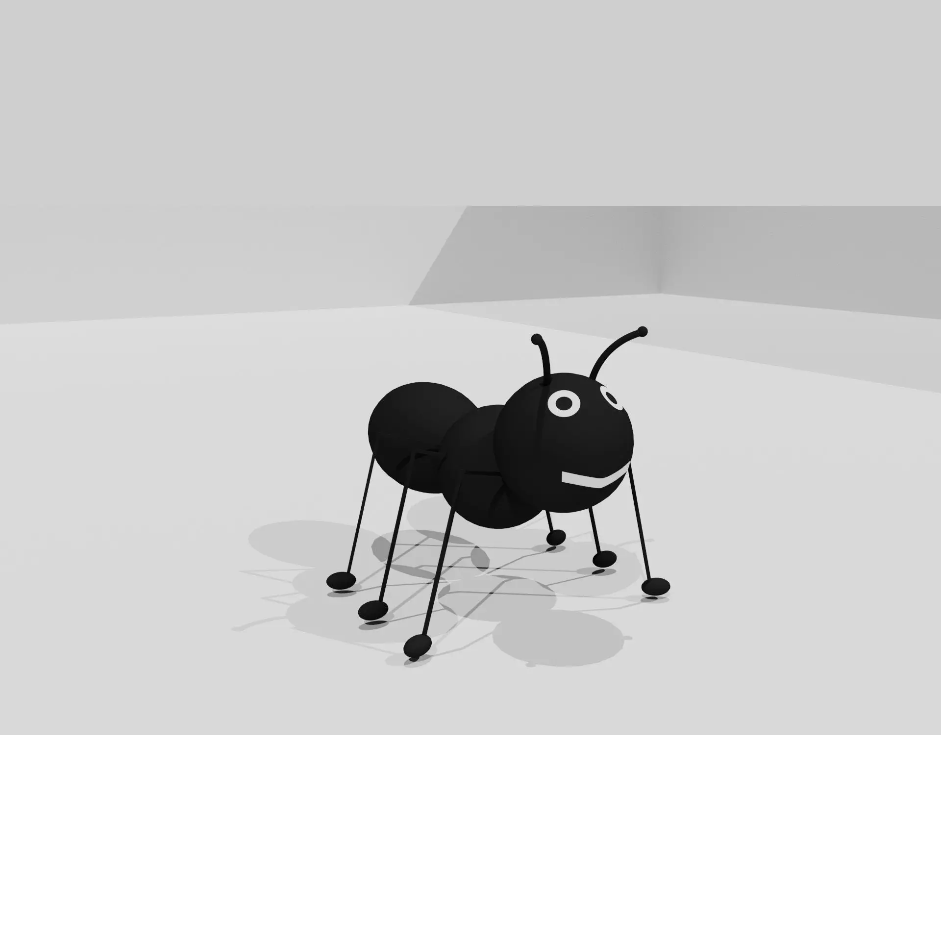Ant 3D Model Low-poly 3D model_0