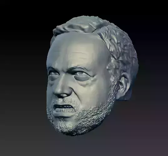 Alex Jones Growl 3D print model