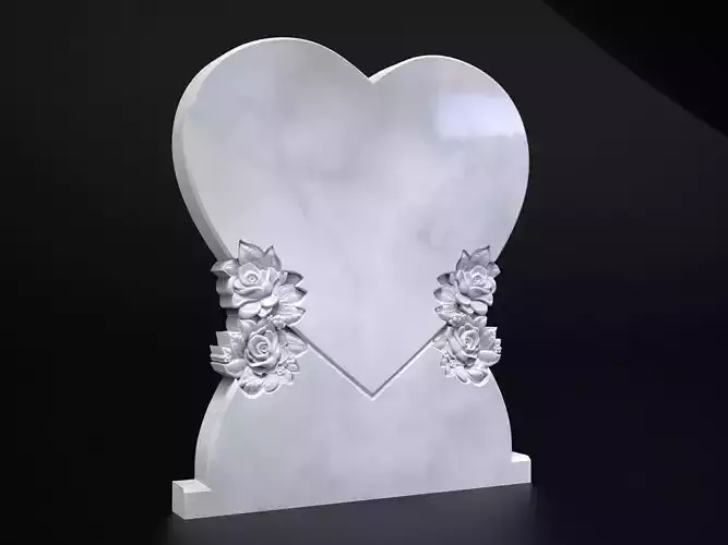 Heart Shaped Tombstone