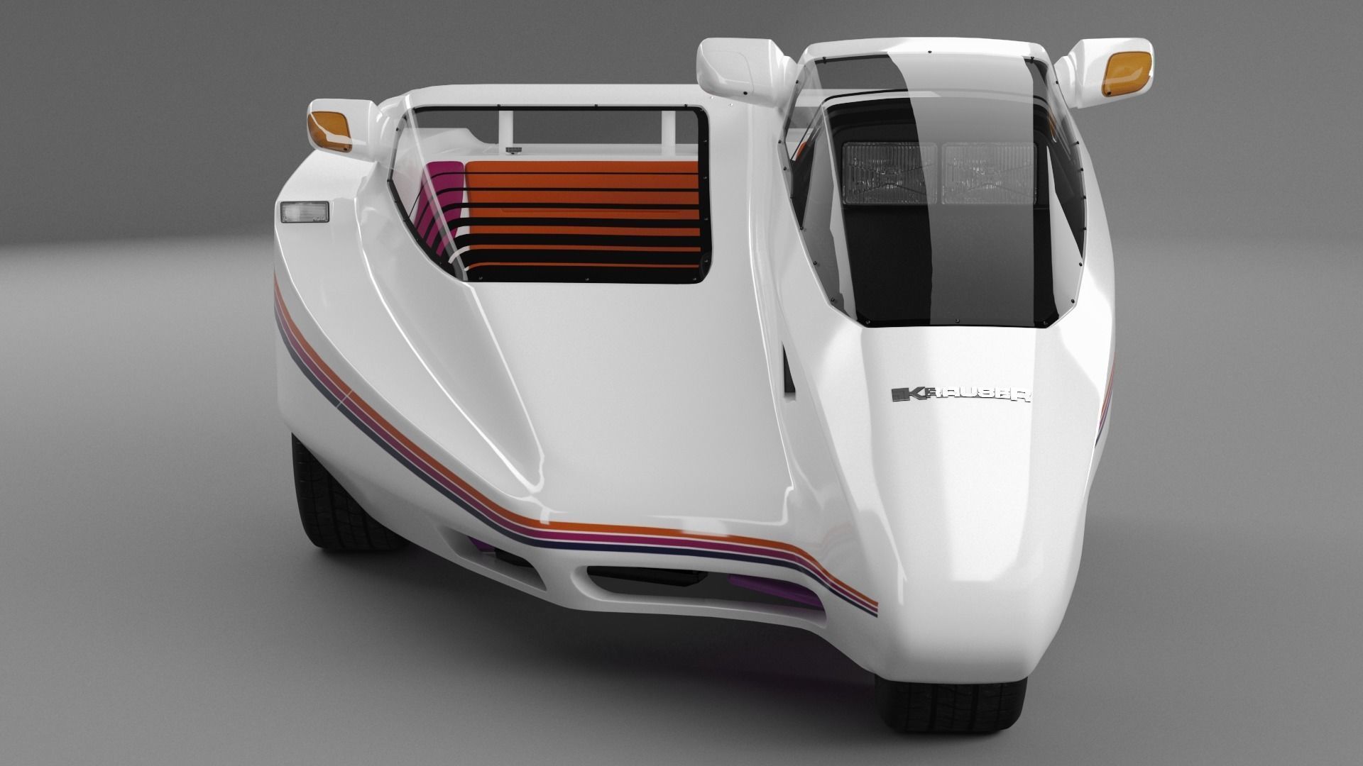 Krauser Domani sidecar 3D model_5