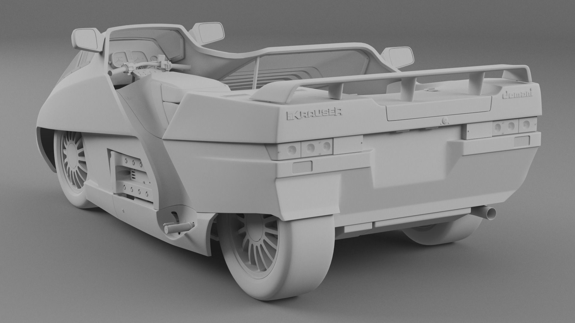 Krauser Domani sidecar 3D model_19