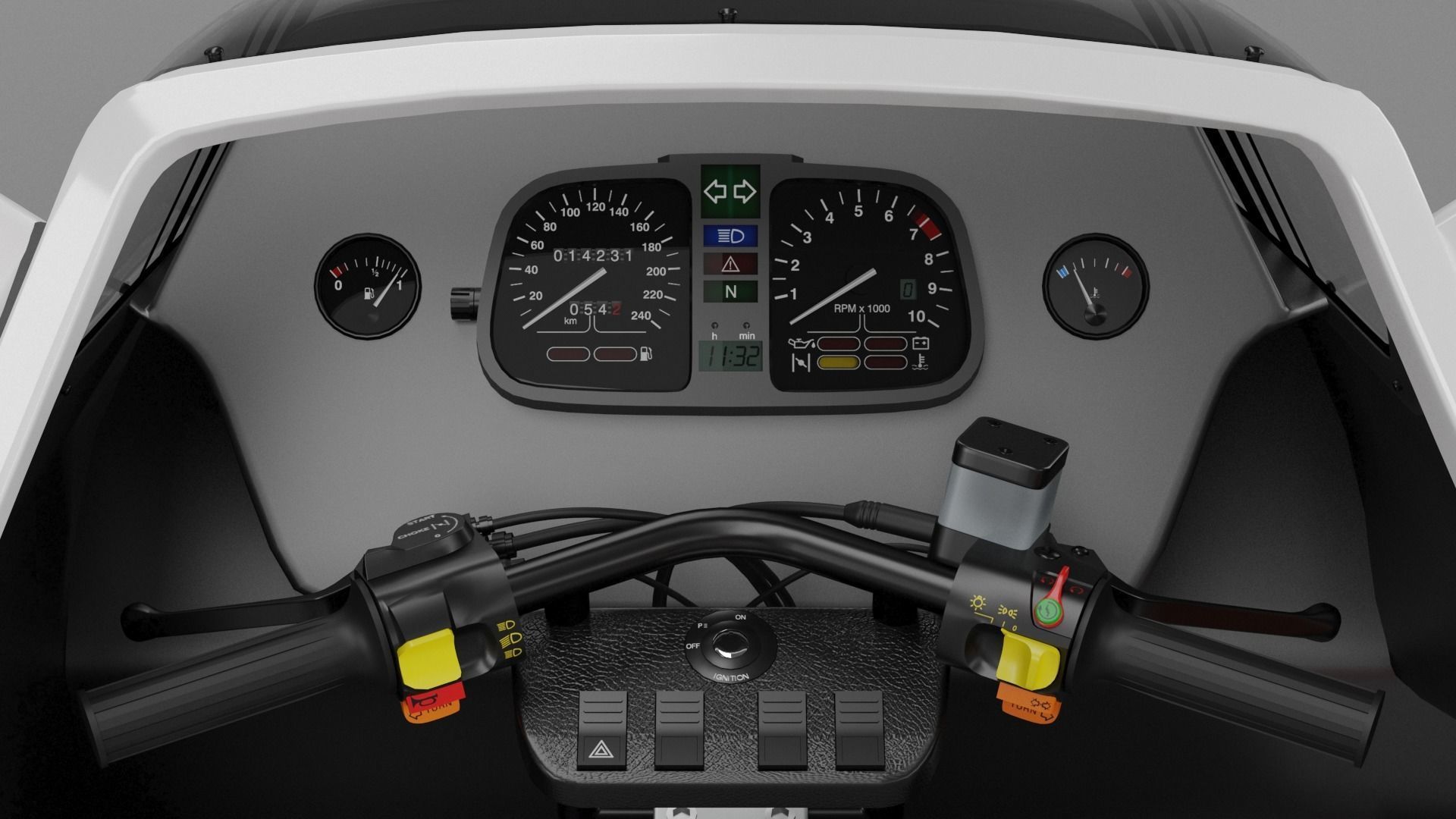 Krauser Domani sidecar 3D model_9