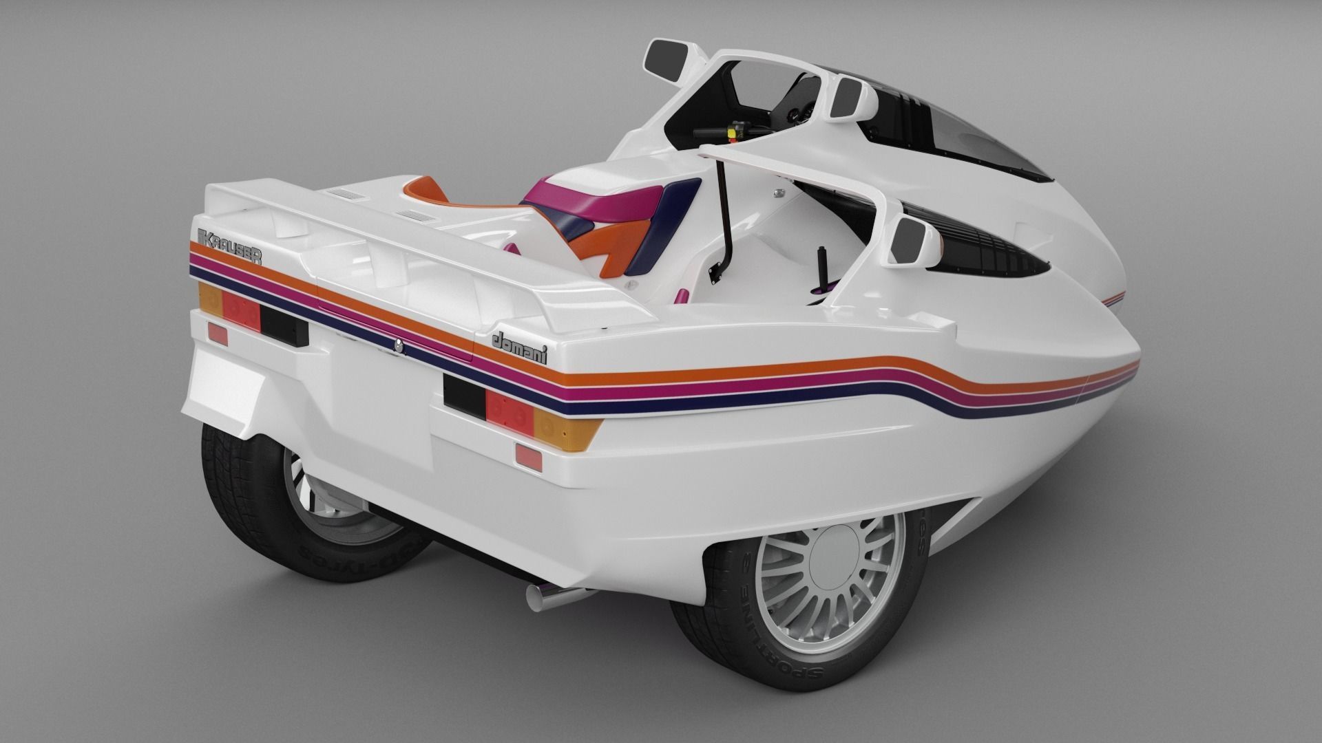 Krauser Domani sidecar 3D model_4