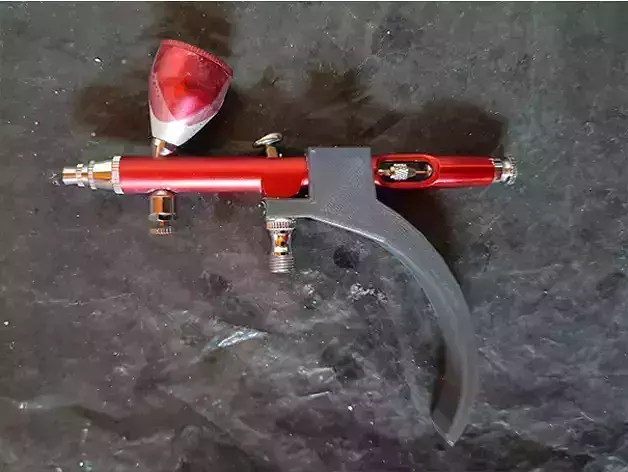 Airbrush handle for brandless or generic