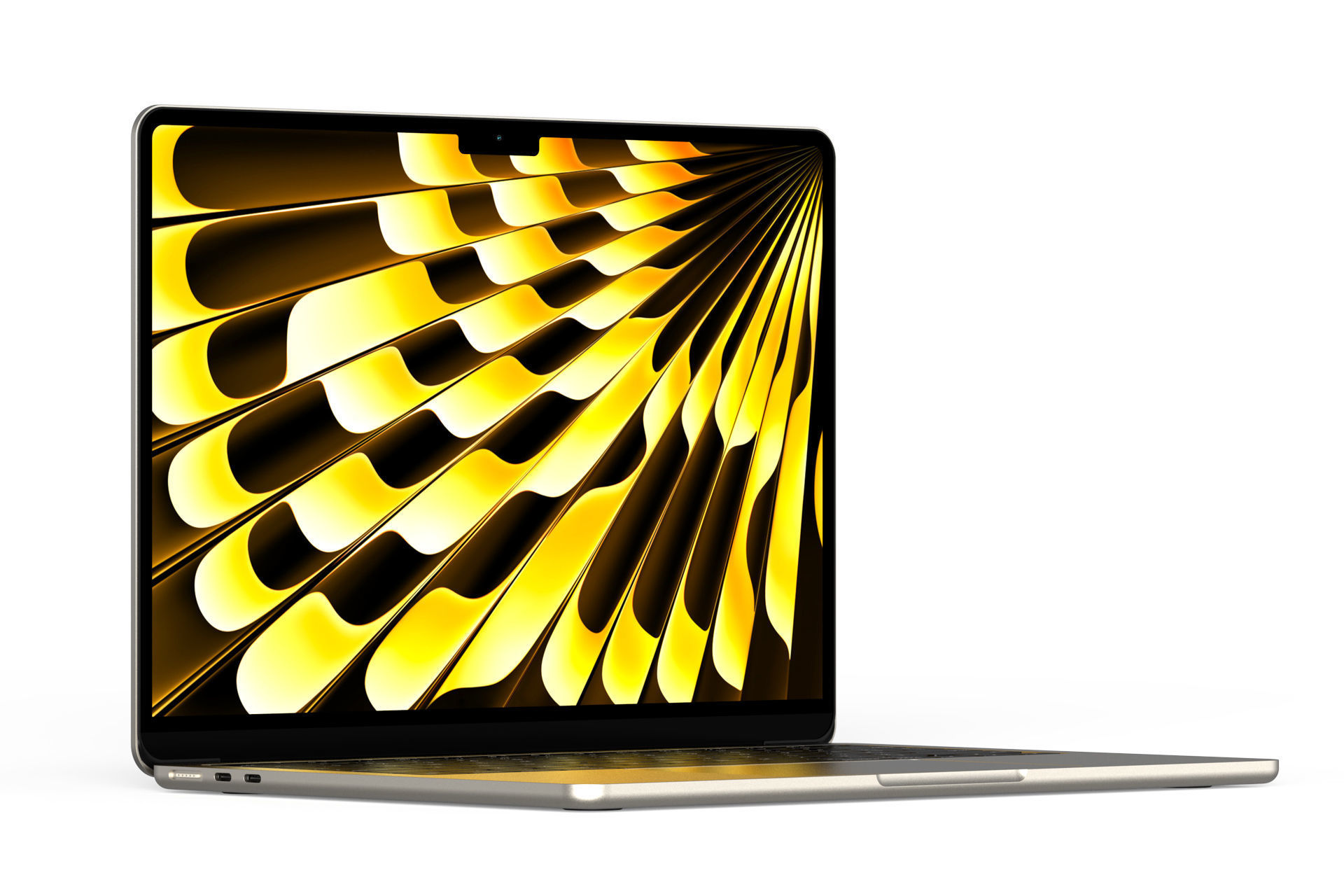 Apple MacBook Air M3 13 inch 2024 3D model_8