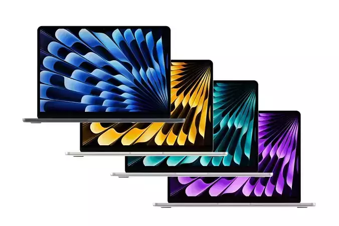 Apple MacBook Air M3 13 inch 2024 3D model