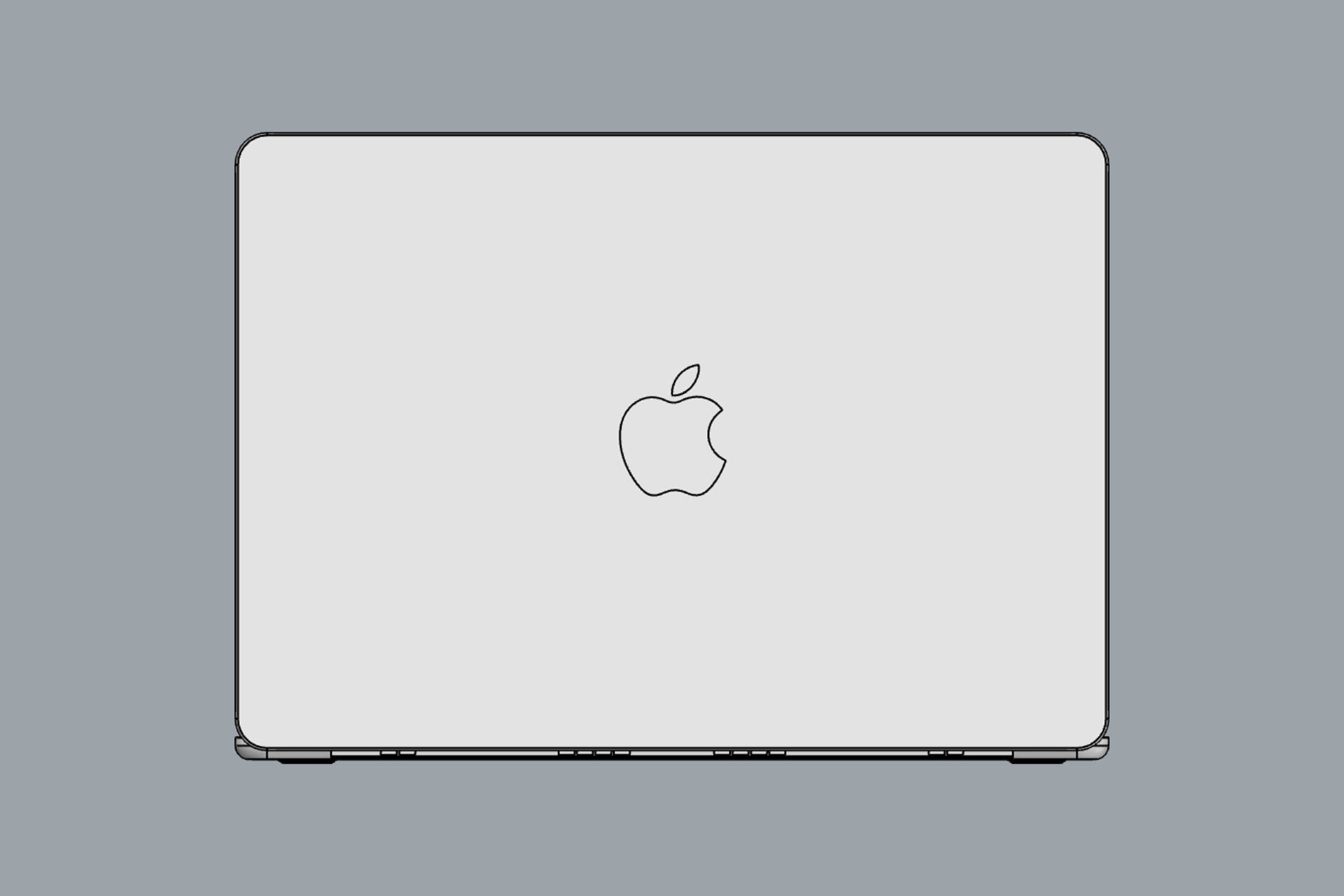Apple MacBook Air M3 13 inch 2024 3D model_20