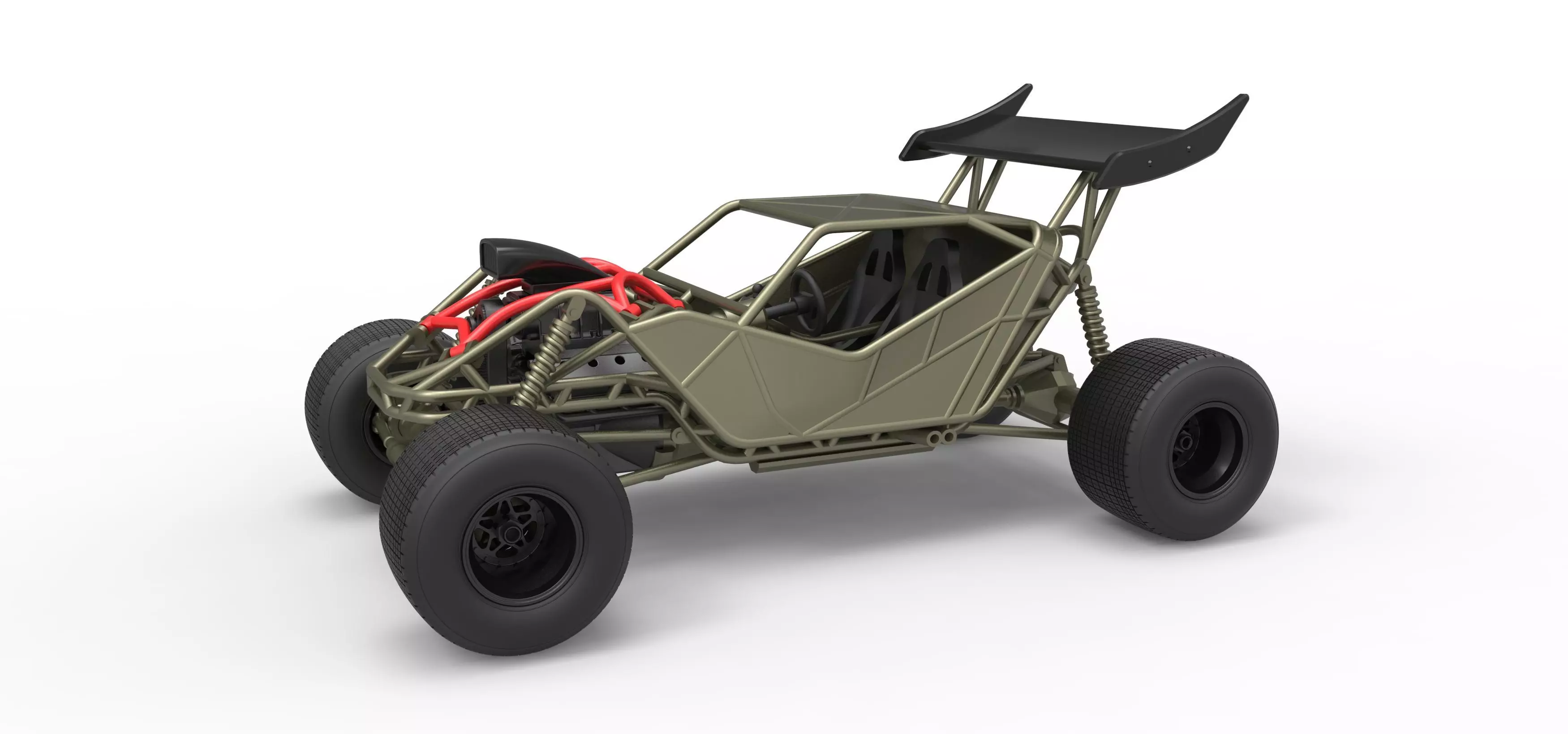 Concept dirt buggy Scale 1 to 25 3D print model