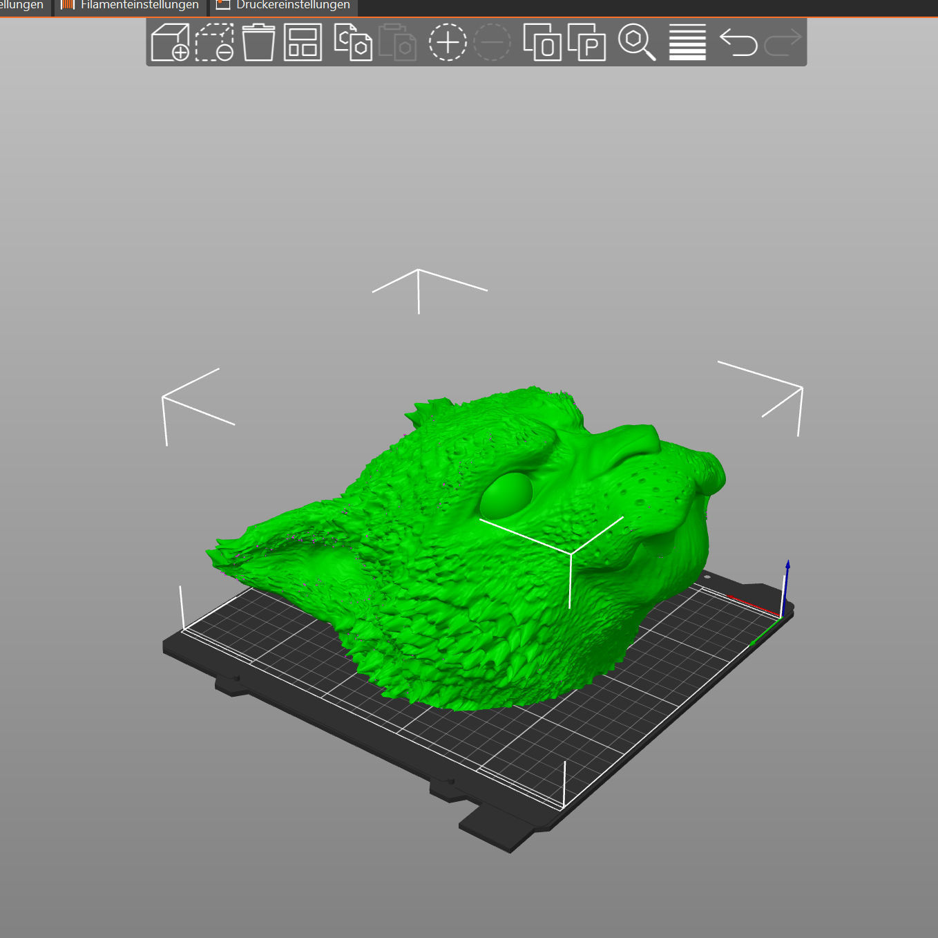 Punch-Cat sabertooth tiger 3D print model_2