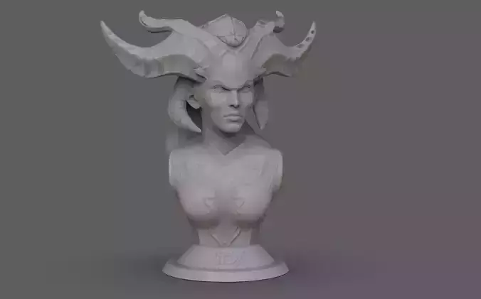 Diablo IV Lilith Bust