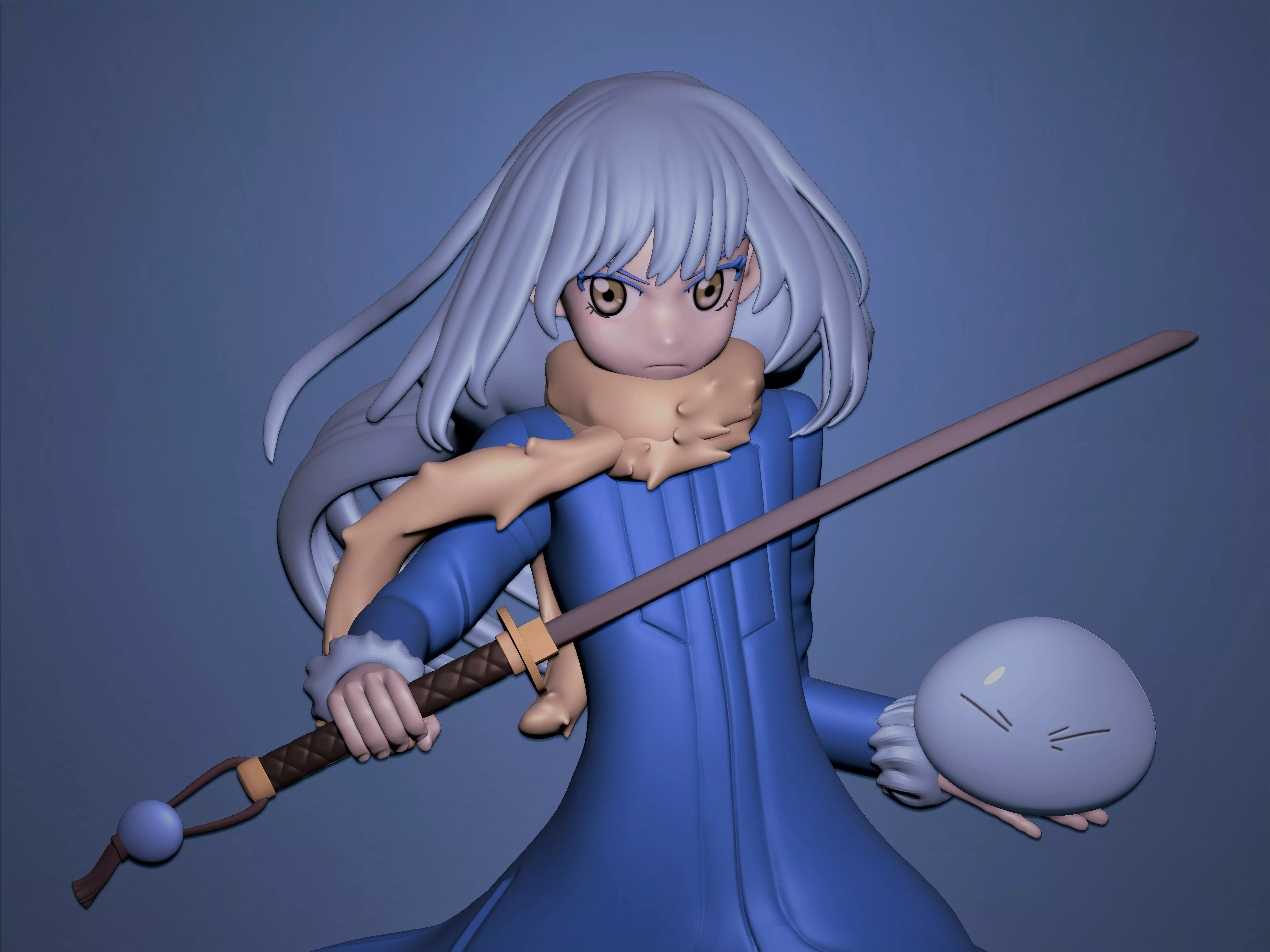 RIMURU - THAT TIME I GOT REINCARNATED AS A SLIME 3D print model